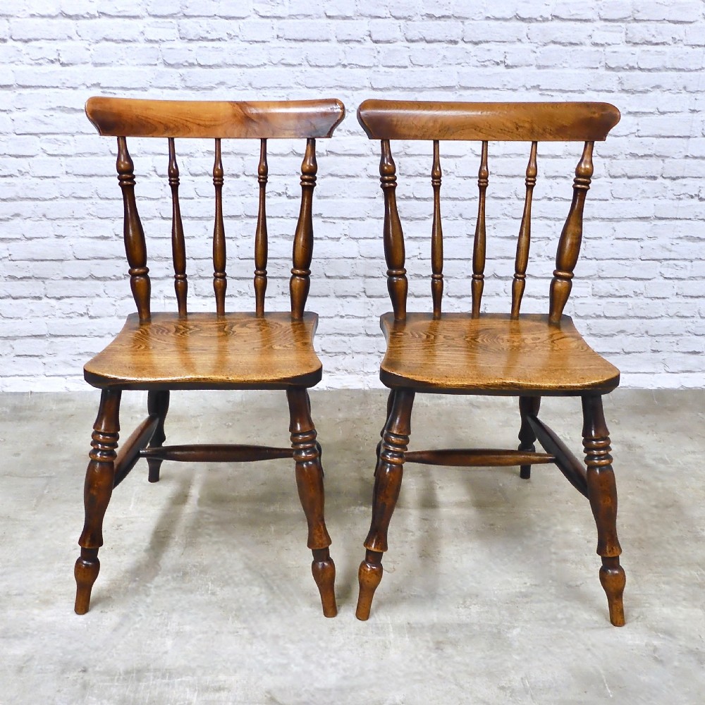 Superb Pair Windsor Sidechairs View II