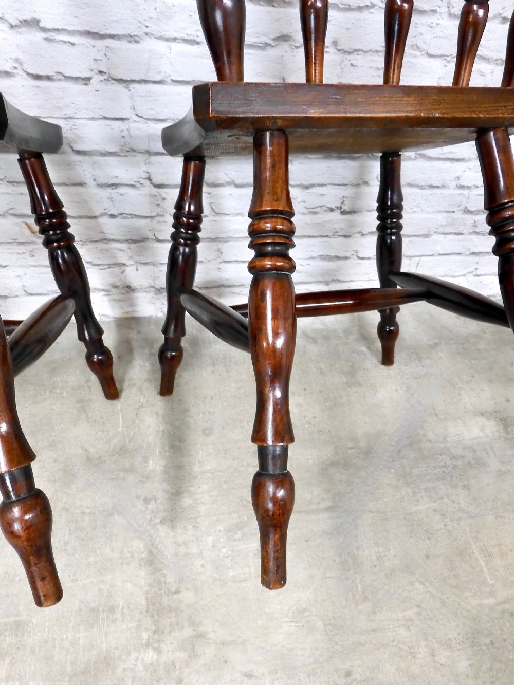 Superb Pair Windsor Sidechairs View V