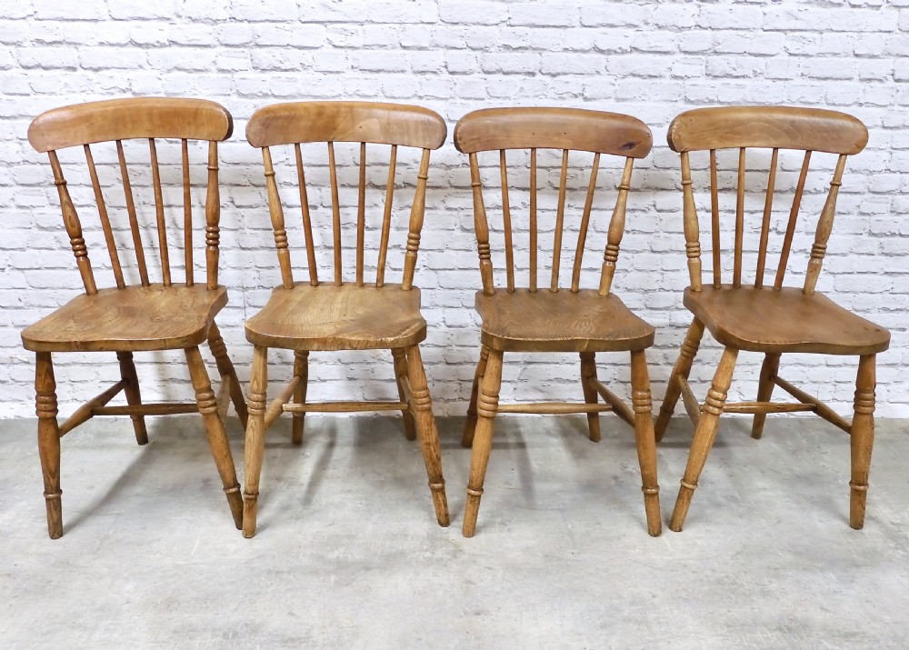 Set 8 Windsor Kitchen Chairs View III