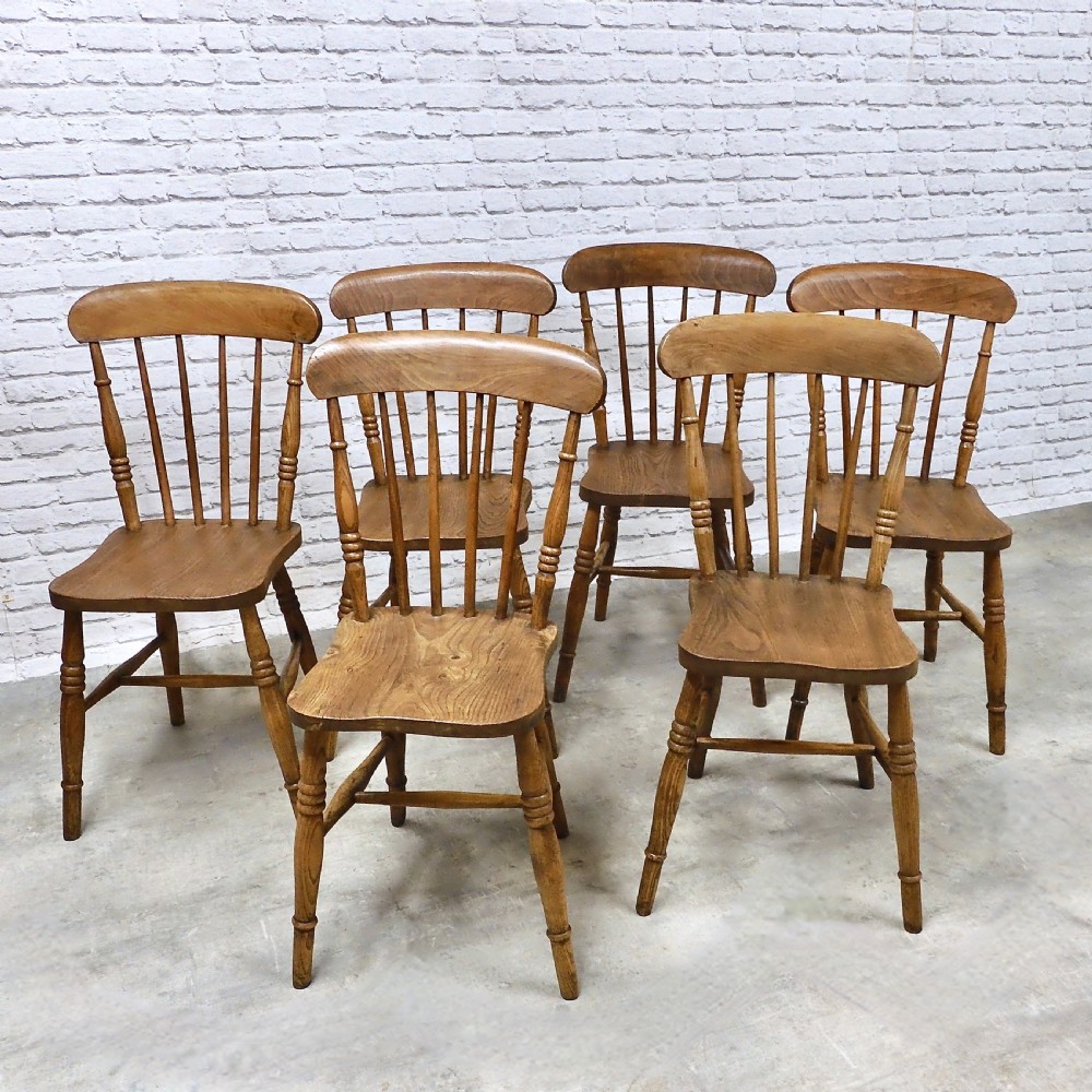 6x Windsor Kitchen Chairs