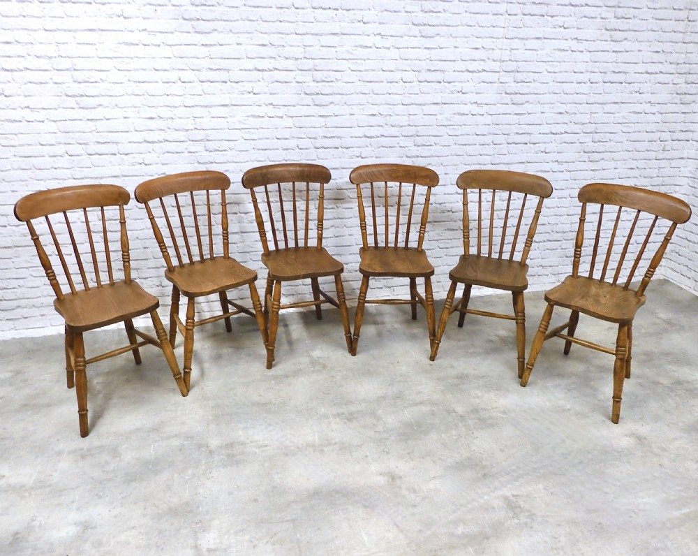 6x Windsor Kitchen Chairs View II