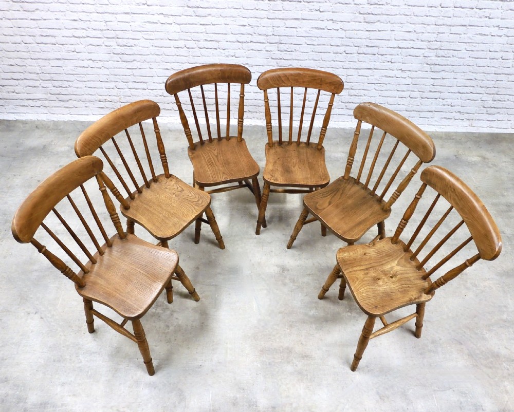 6x Windsor Kitchen Chairs View IV
