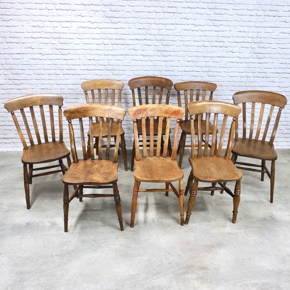 8x Windsor Kitchen Chairs
