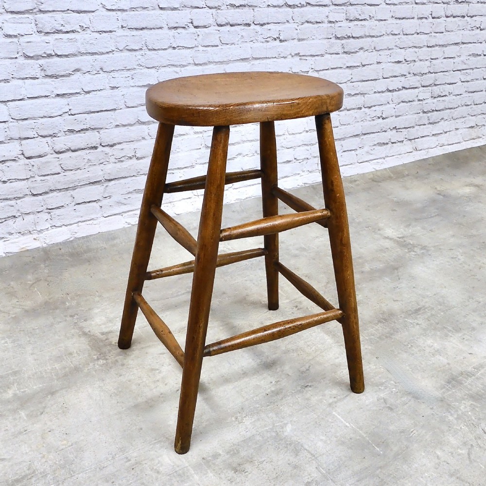 Tall Victorian Stool