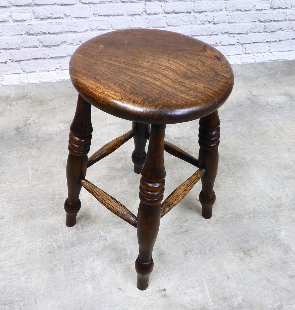C19th Pub Stool