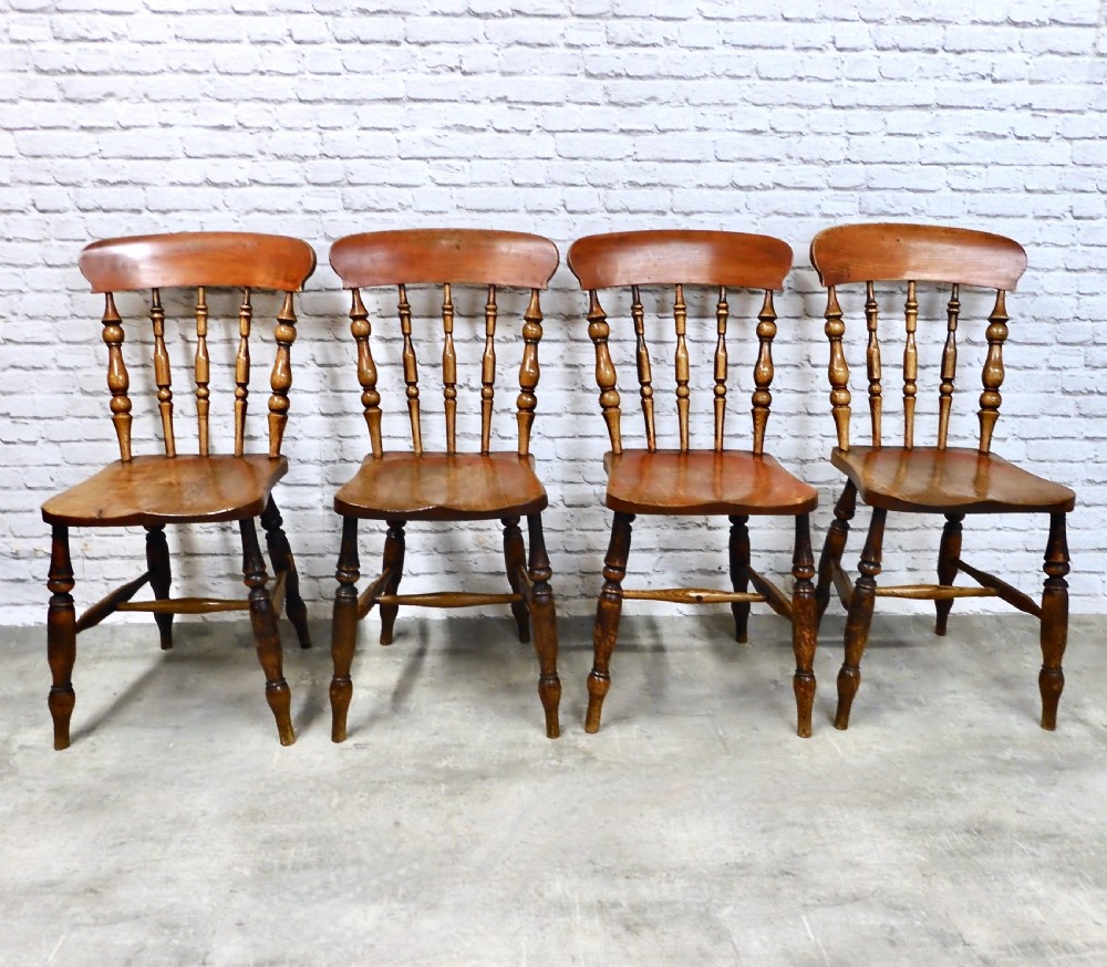 Set x4 Windsor Kitchen Chairs View II