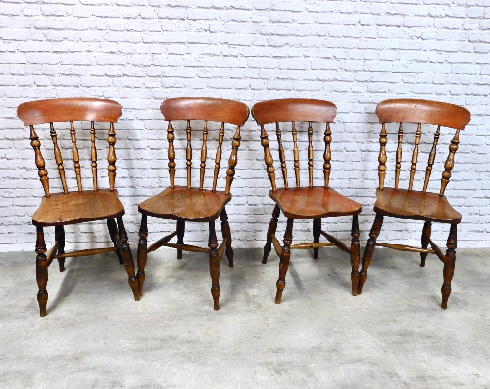 Set x4 Windsor Kitchen Chairs View III