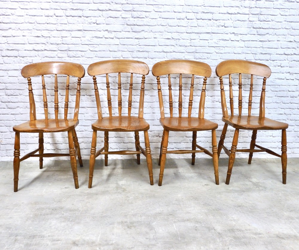 Set x4 Windsor Kitchen Chairs View II
