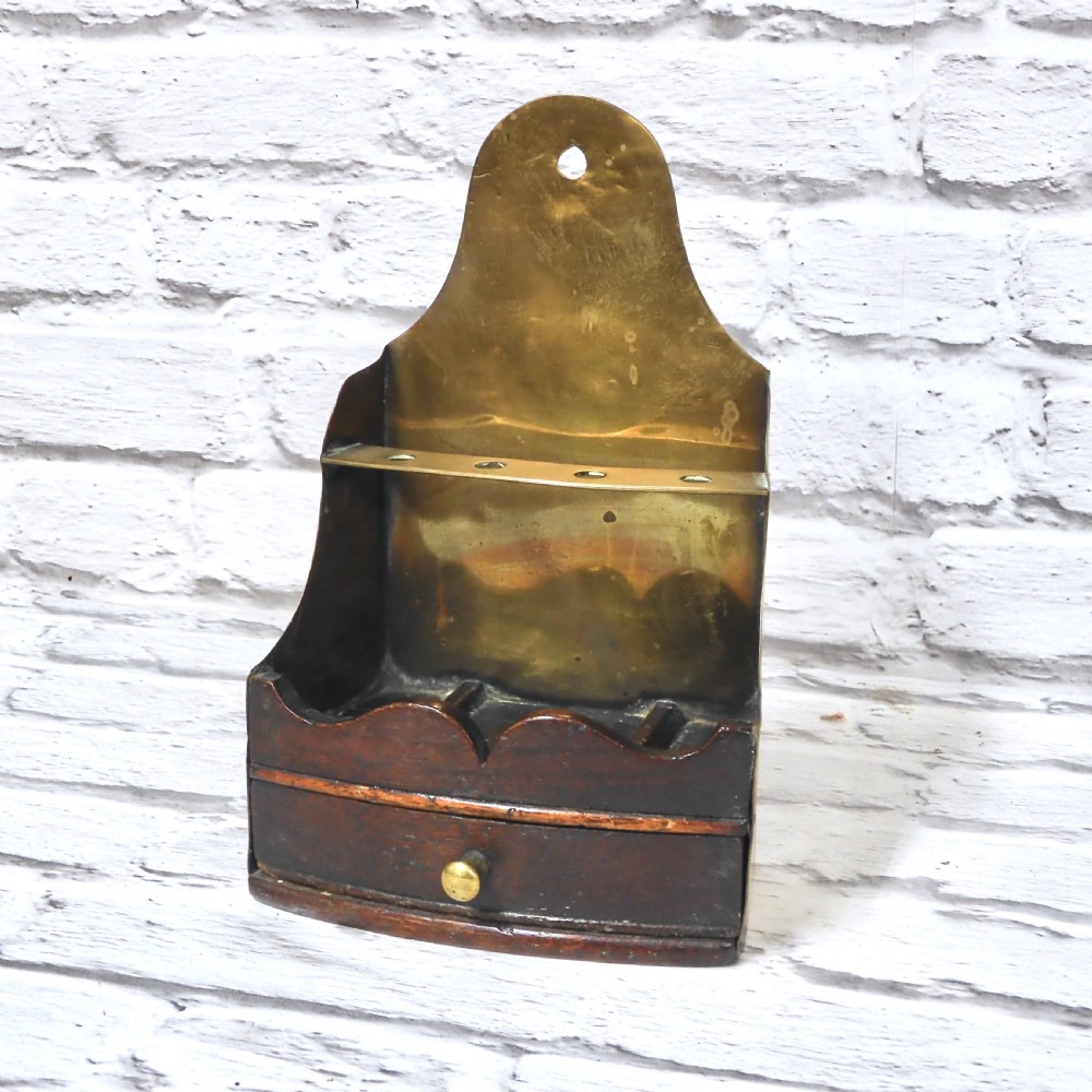 Clay Pipe and Tobacco Holder