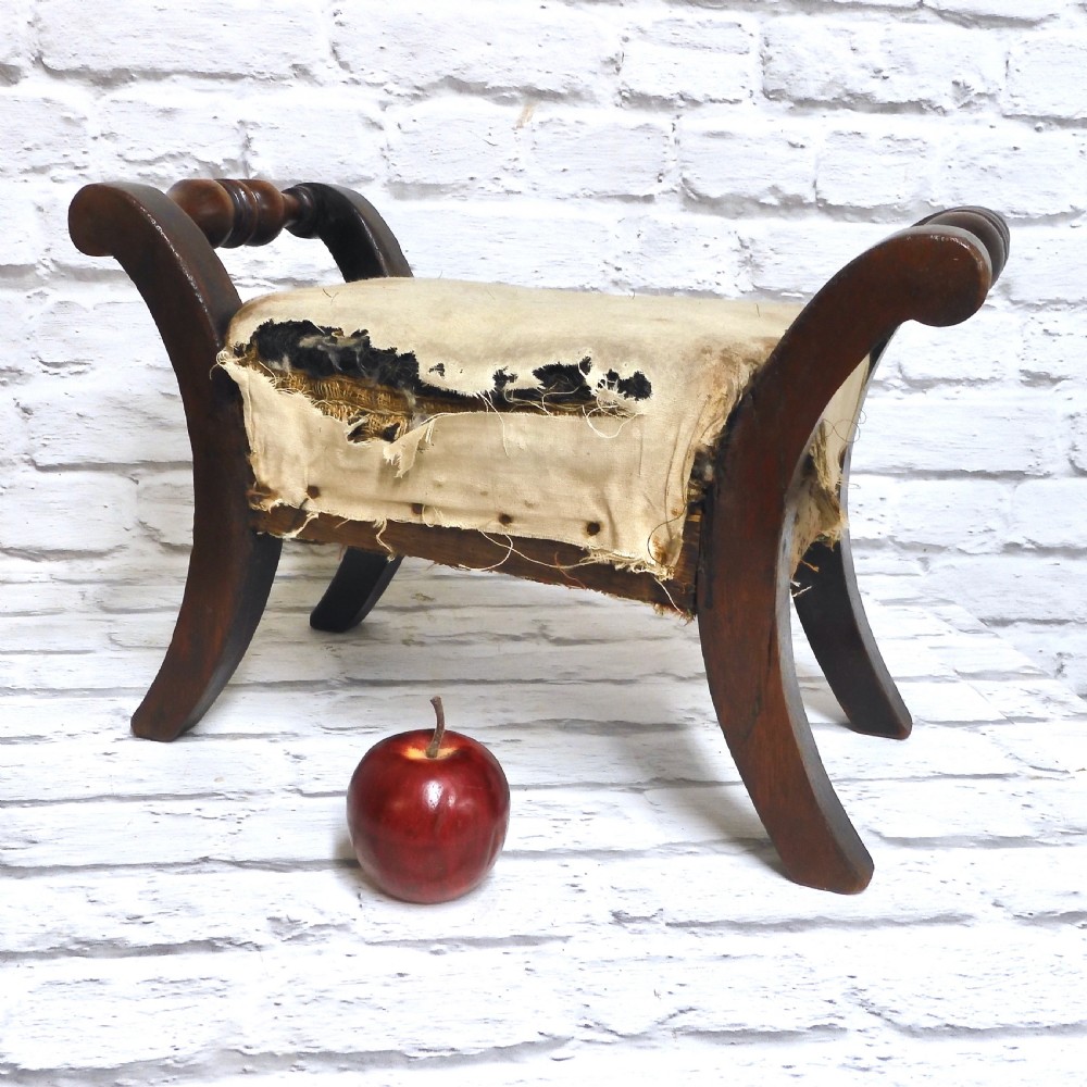 Upholstered Stool View II