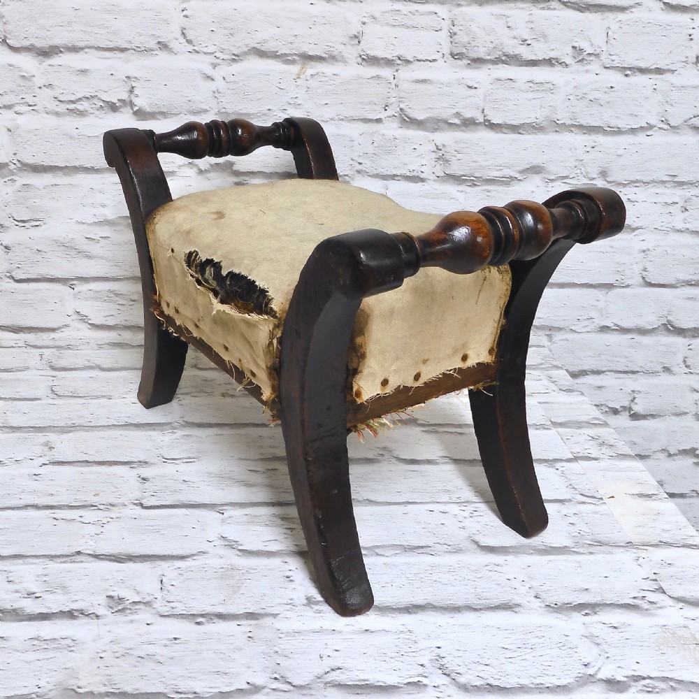 Upholstered Stool View III