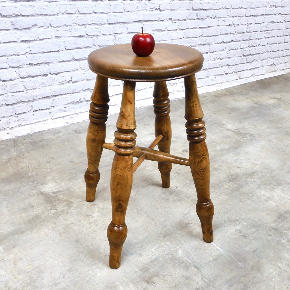 C19th Tavern Stool View II