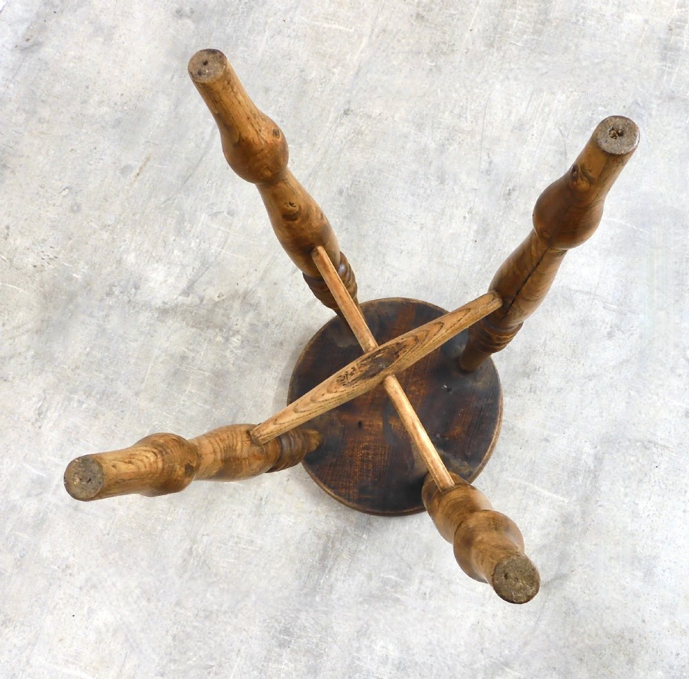 C19th Tavern Stool View VII