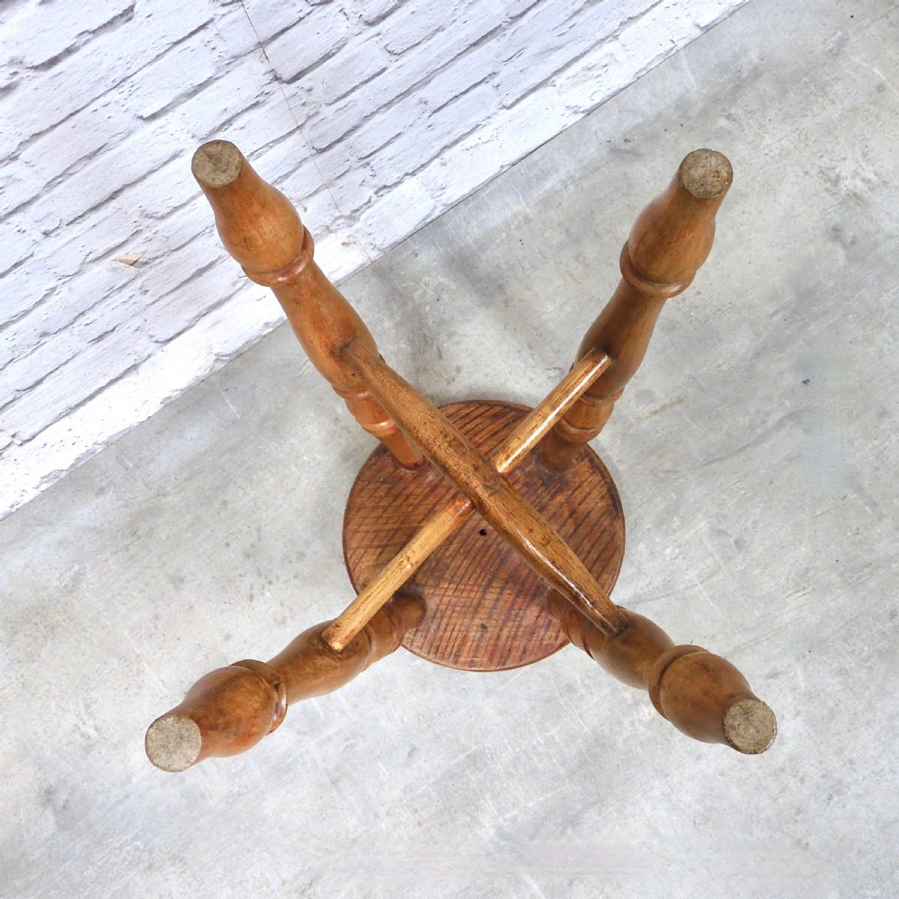 C19th Tavern Stool View IV