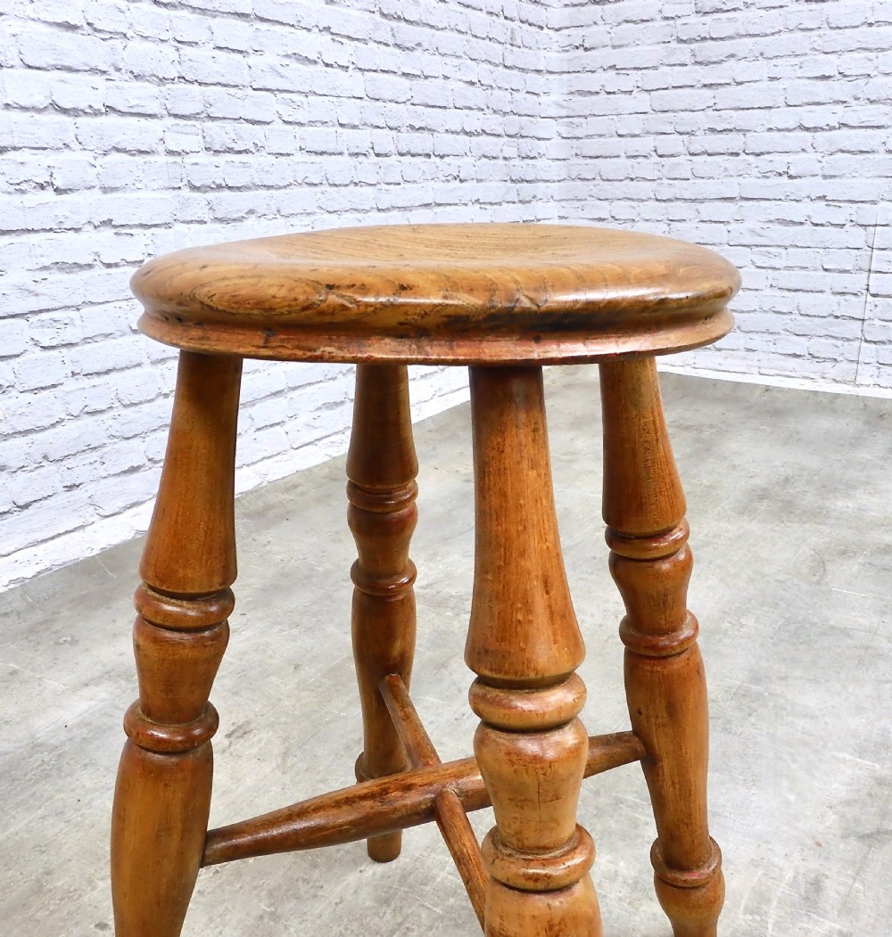 C19th Tavern Stool View VI