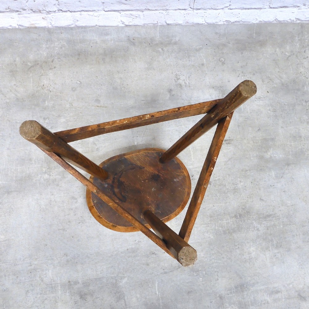 C19th Cutler's Stool View VI