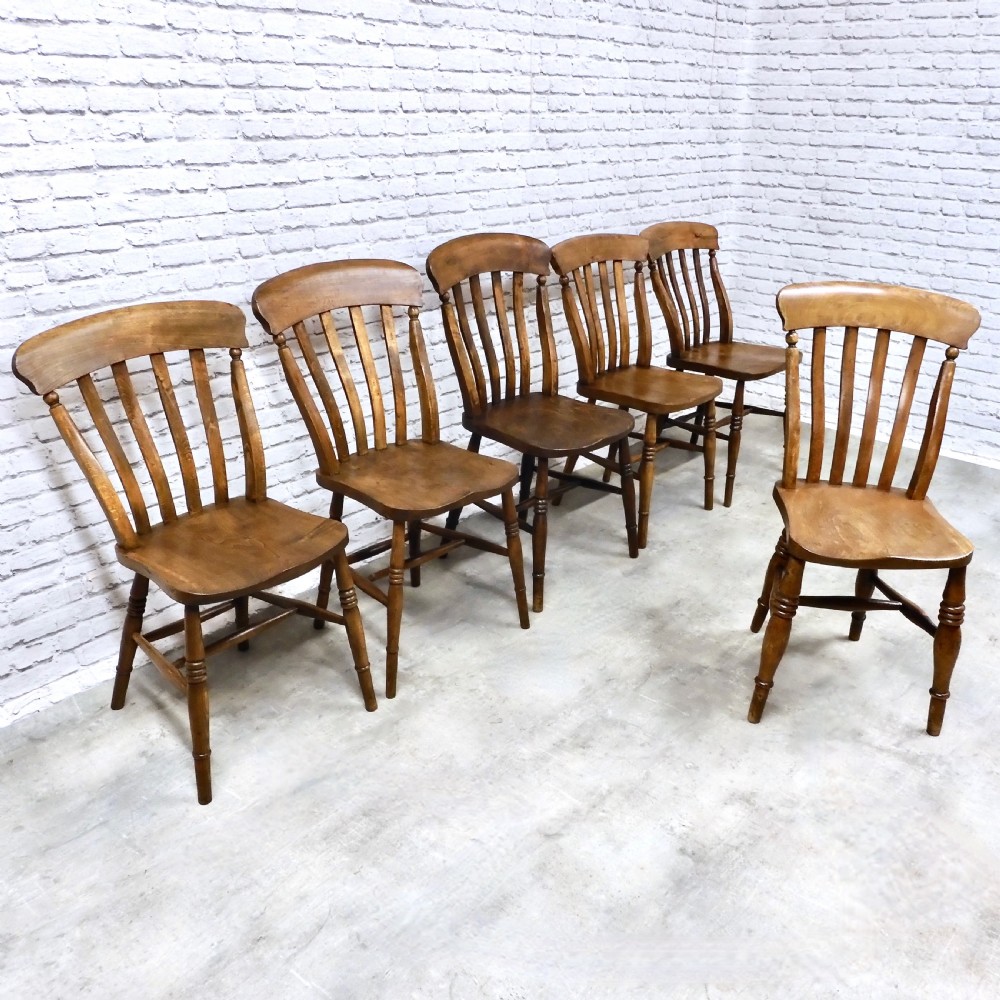 6x Windsor Kitchen Chairs