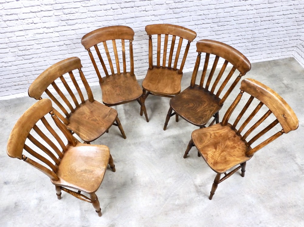 6x Windsor Kitchen Chairs View III