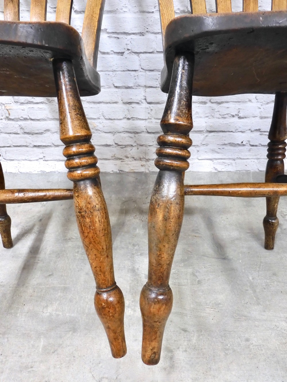 Windsor Kitchen Chairs x4 View V