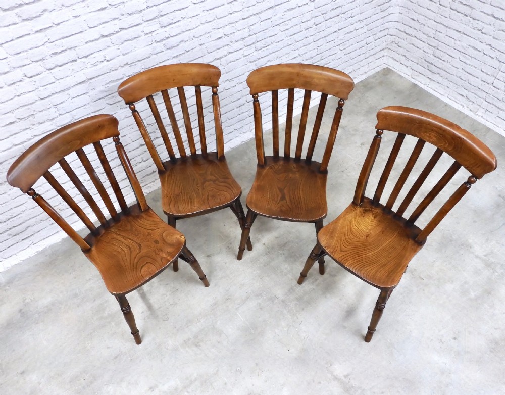 4x Windsor Kitchen Chairs View III