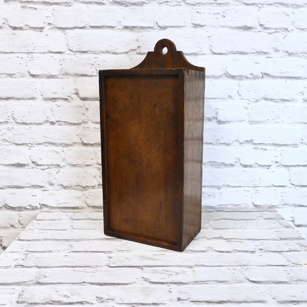 Oak Candle Box