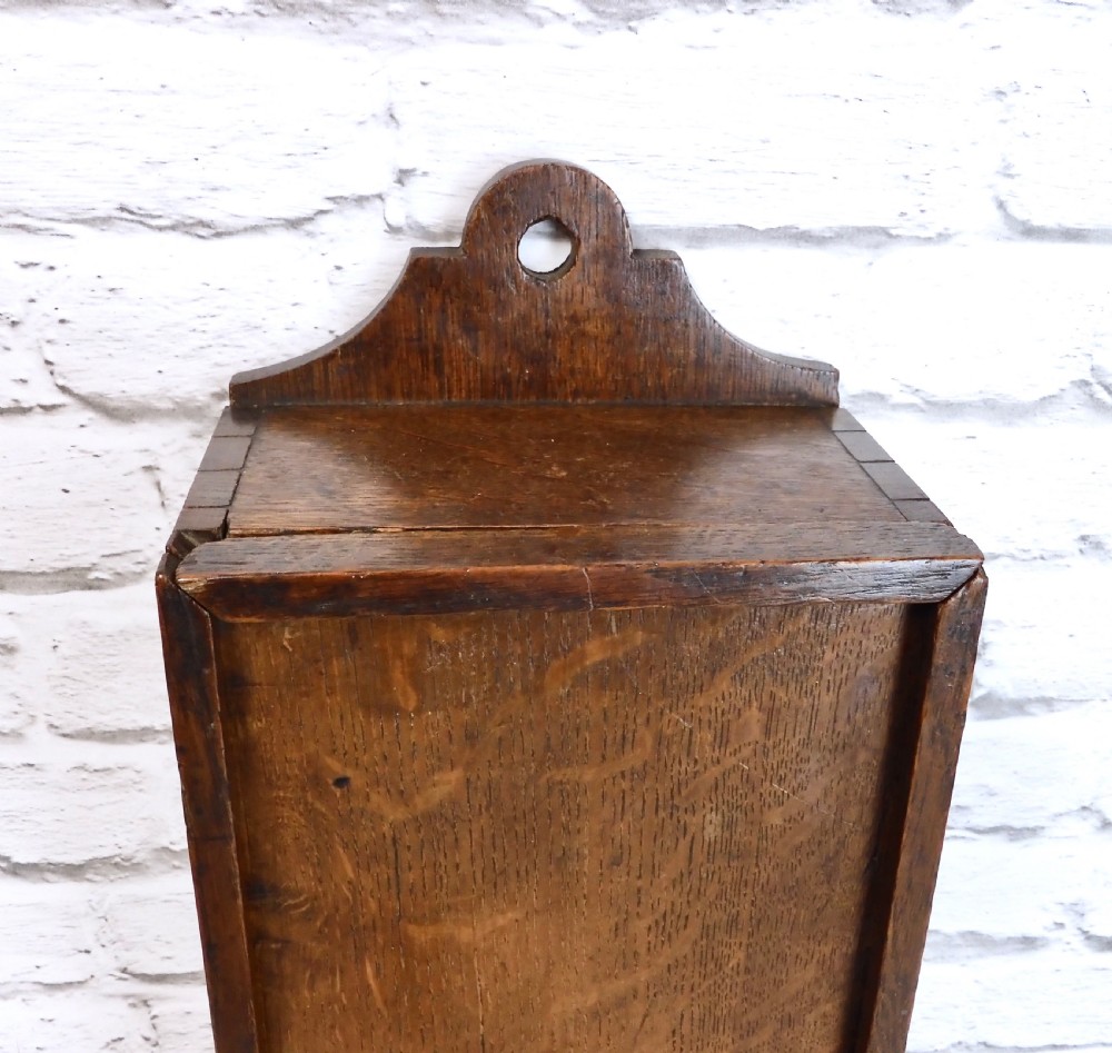 Oak Candle Box View III