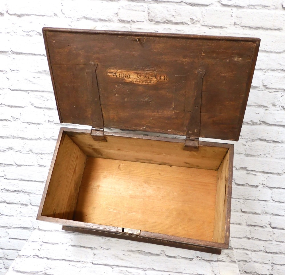 Small C19th Pine Chest View IV