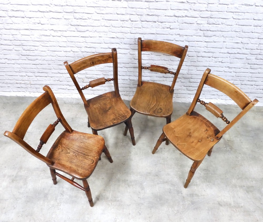 Windsor Kitchen Chairs x4 View III