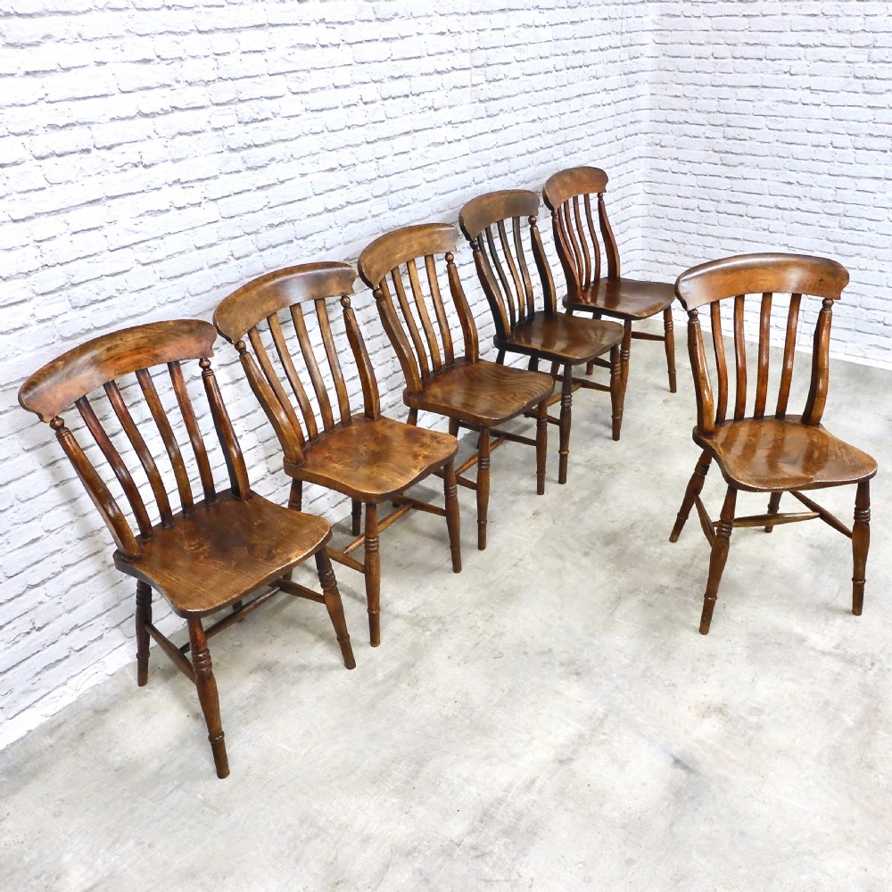 Windsor Kitchen Chairs x6