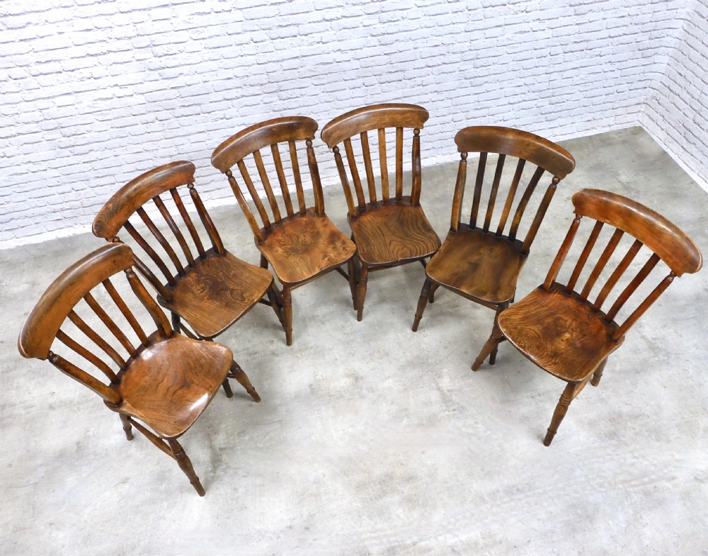 Windsor Kitchen Chairs x6 View IV