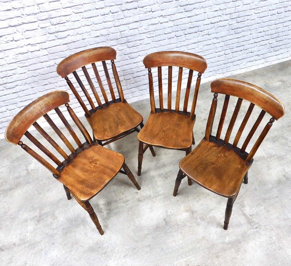 4x Windsor Kitchen Chairs View III