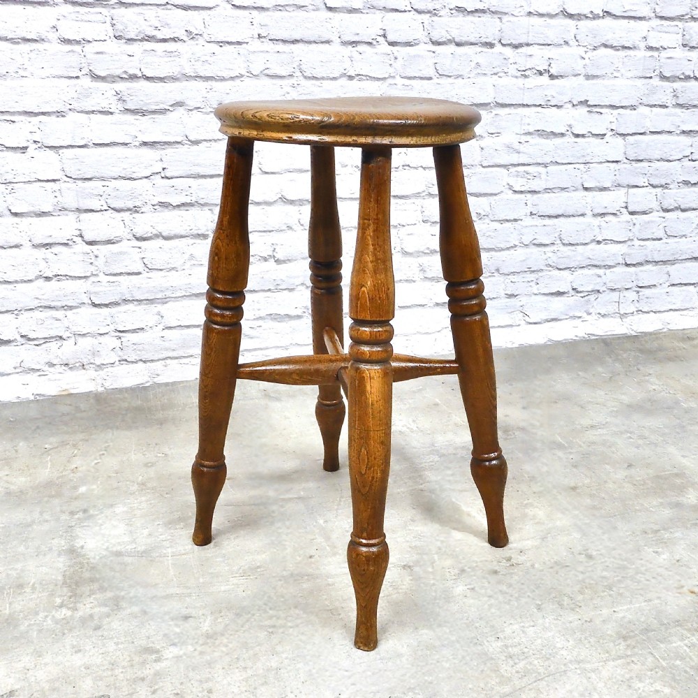 C19th Stool View II