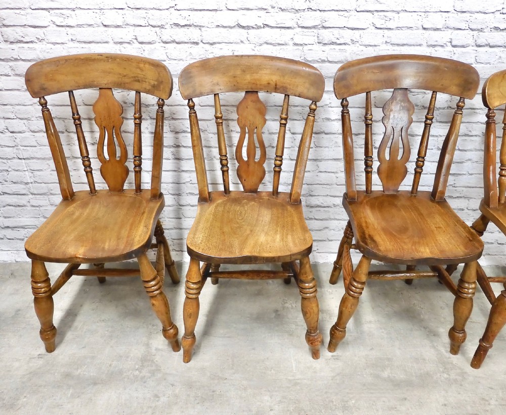 6x Windsor Kitchen Chairs View IV