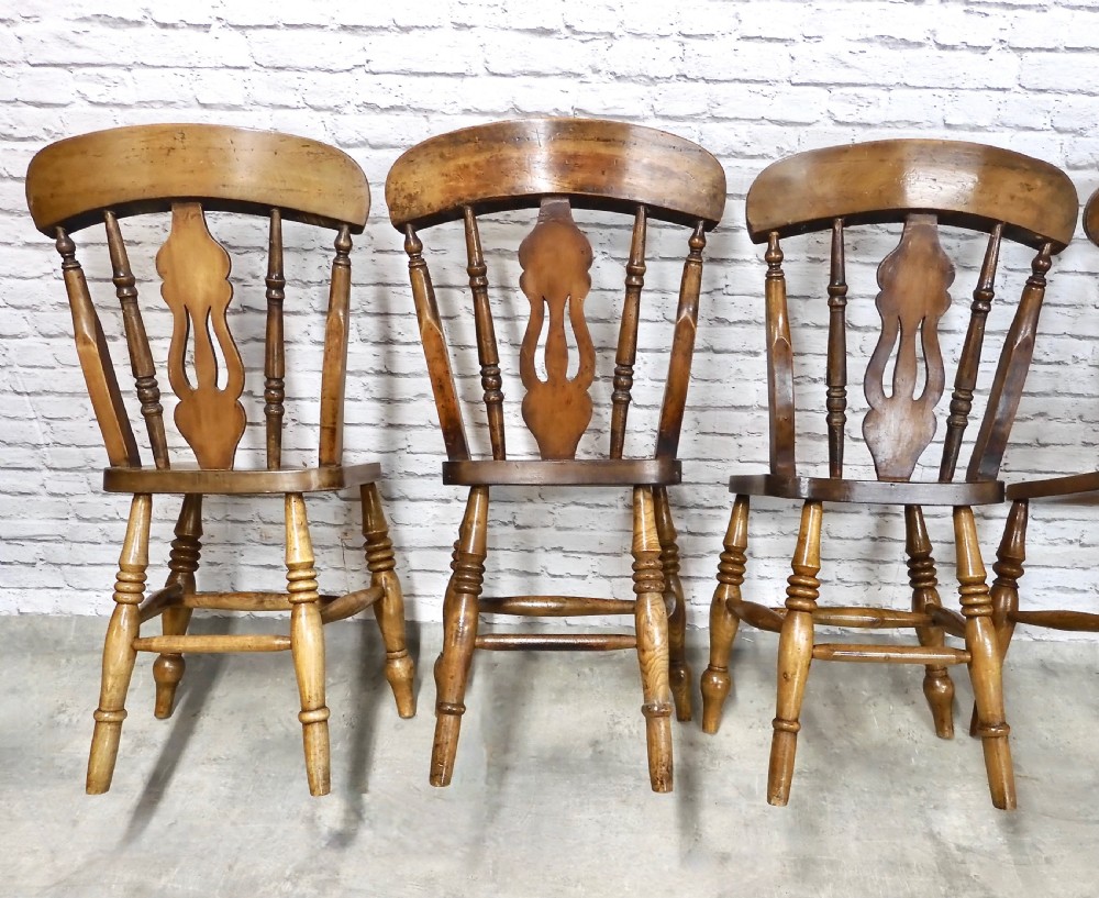 6x Windsor Kitchen Chairs View VI