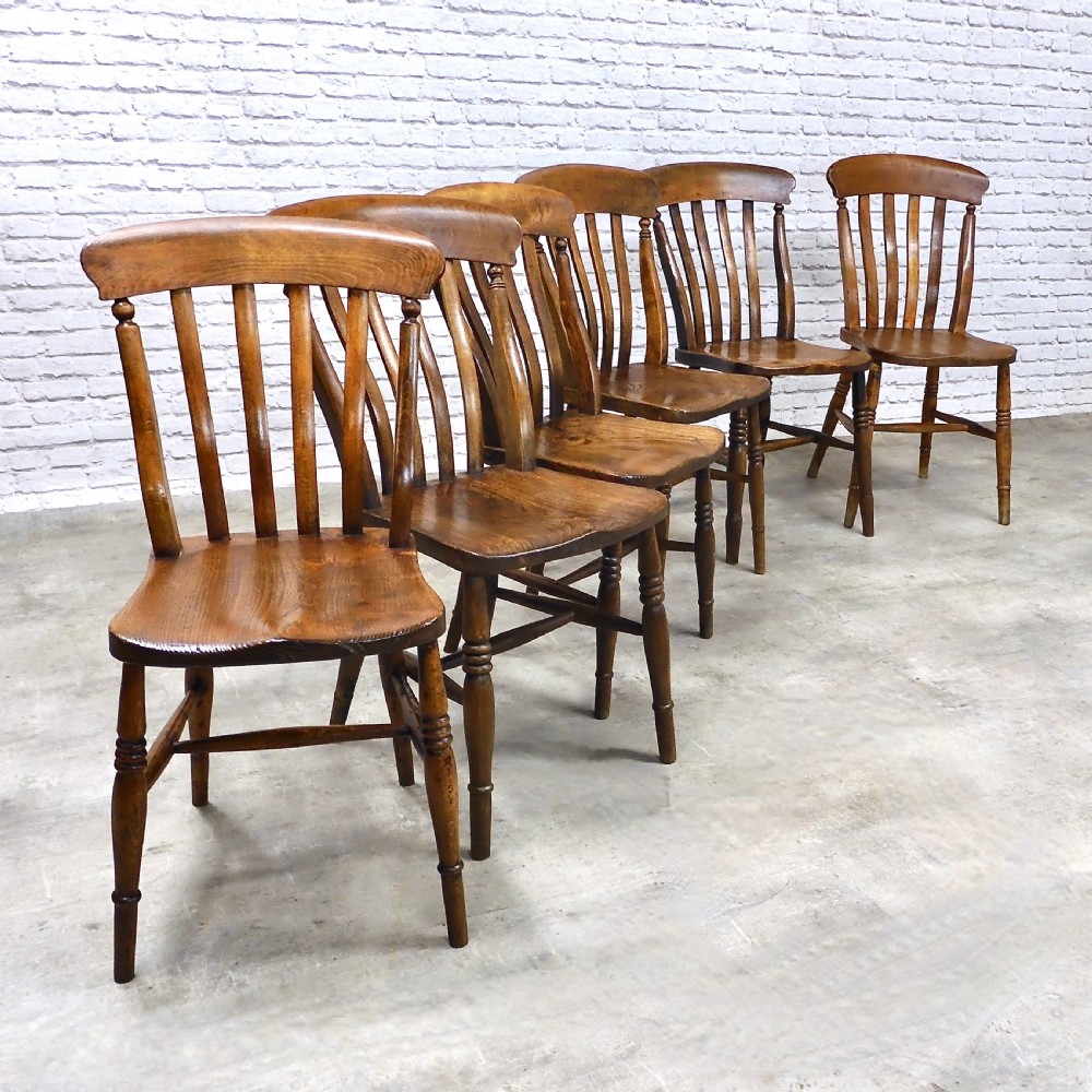 6x Windsor Kitchen Chairs