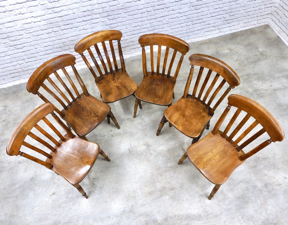 6x Windsor Kitchen Chairs View III