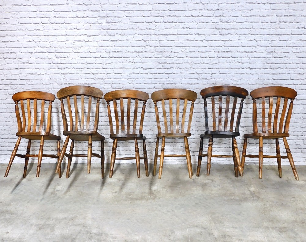 6x Windsor Kitchen Chairs View IV