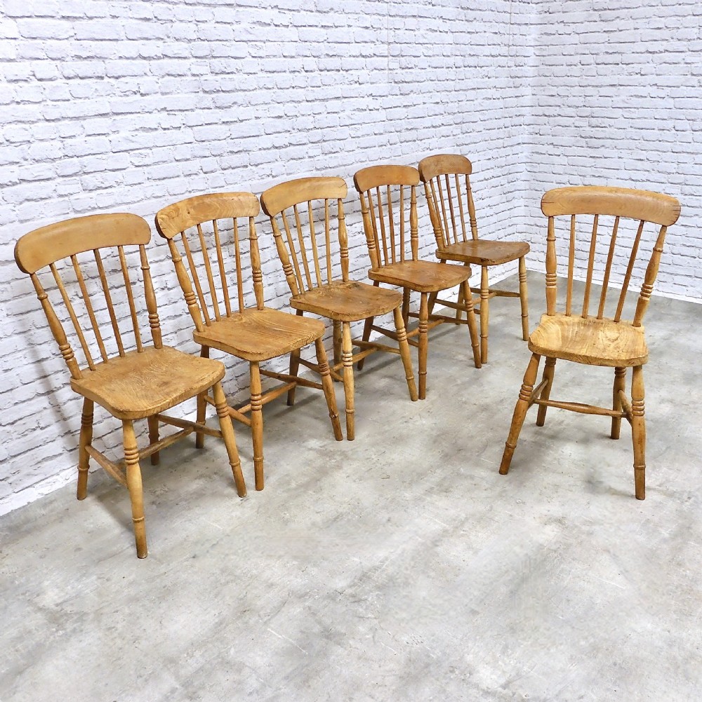 6x Windsor Kitchen Chairs