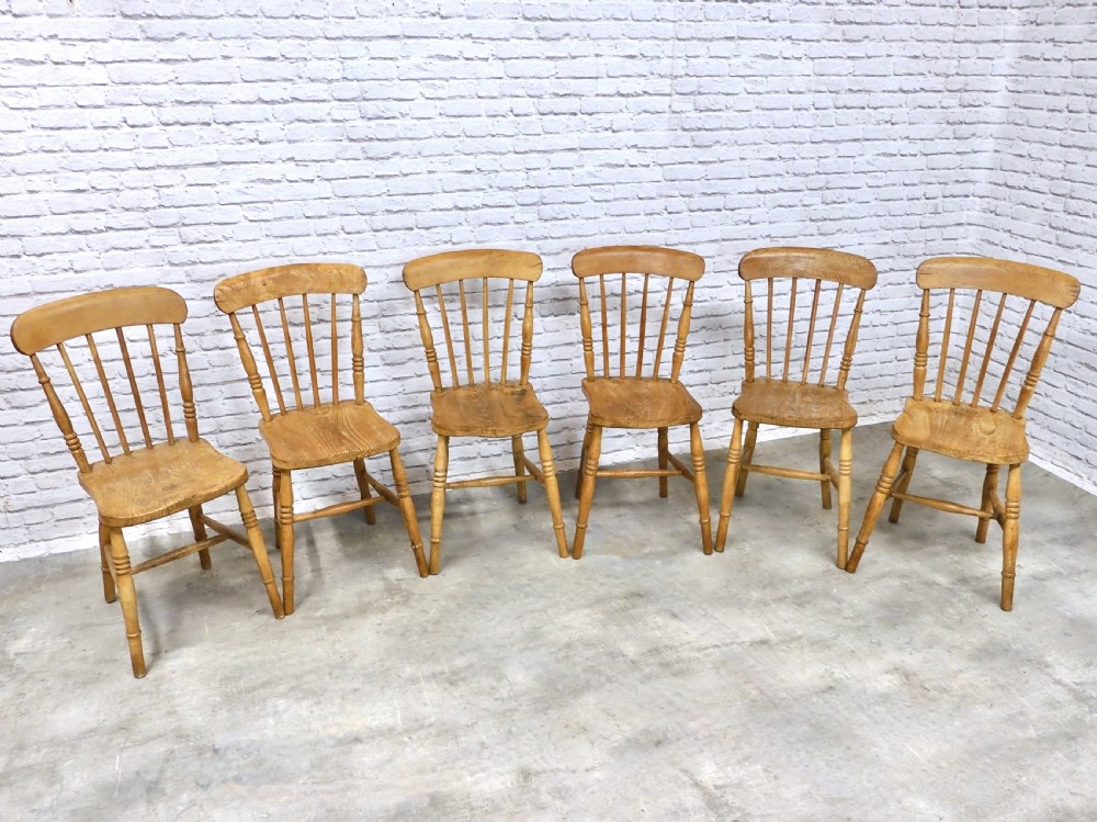 6x Windsor Kitchen Chairs View II