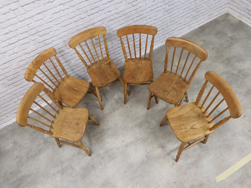 6x Windsor Kitchen Chairs View III