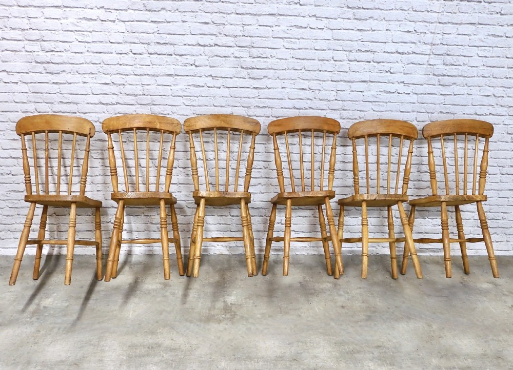 6x Windsor Kitchen Chairs View IV