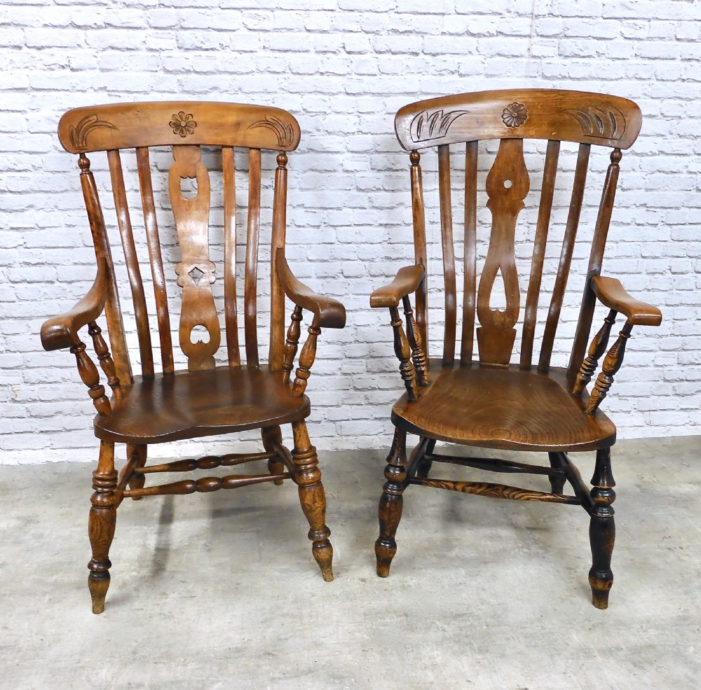 Set 8 Farmhouse Kitchen Chairs View IV