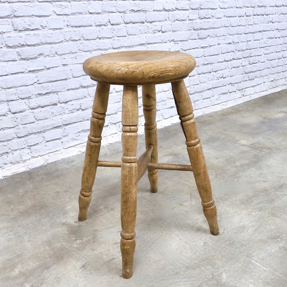 C19th Stool View II
