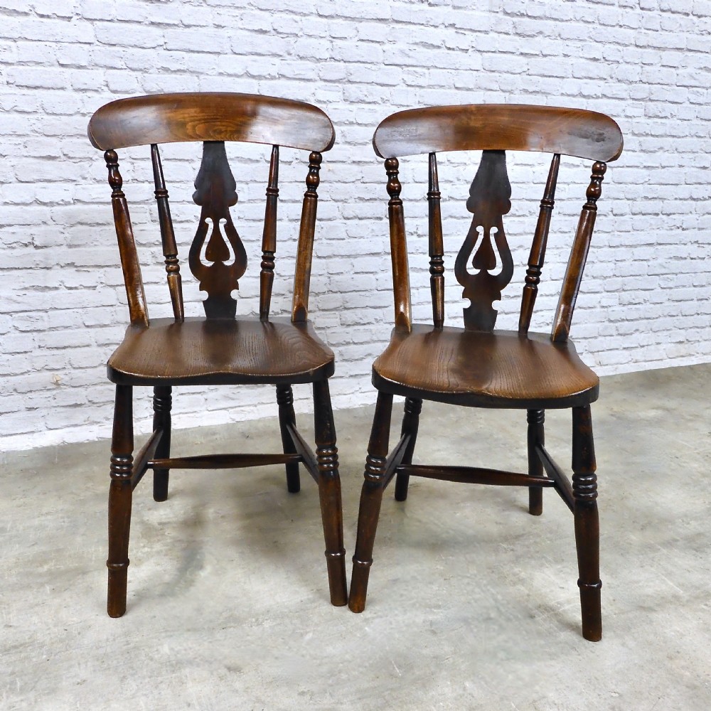 Windsor Kitchen Chairs x2 View II