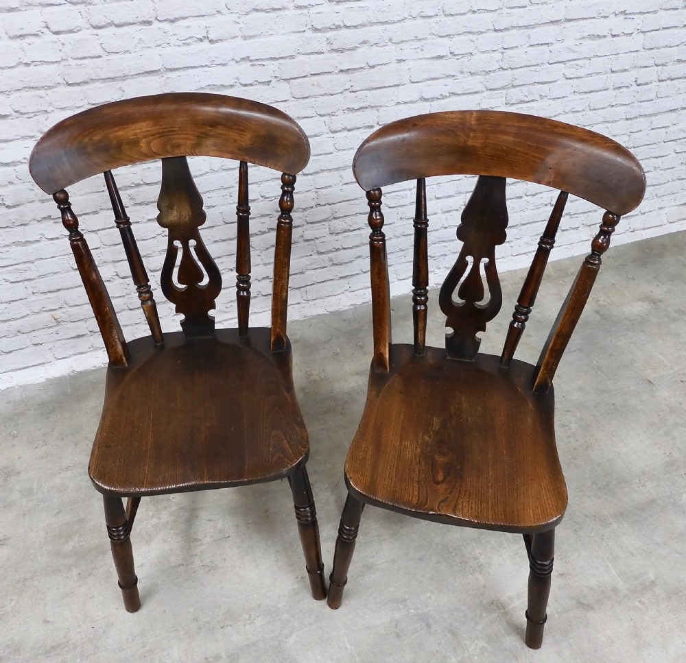 Windsor Kitchen Chairs x2 View III
