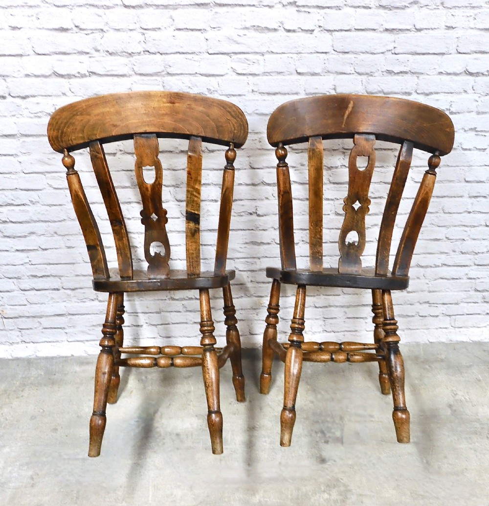 Windsor Kitchen Chairs x2 View V