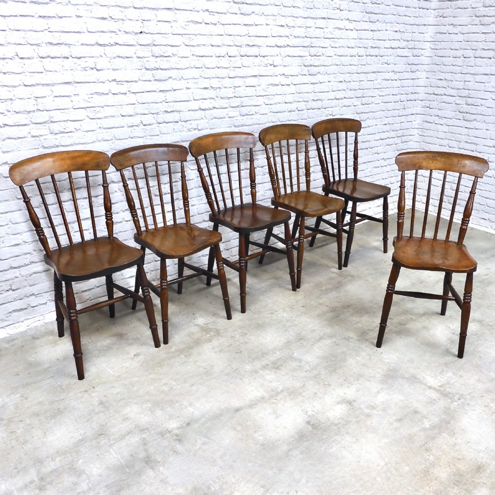 Windsor Kitchen Chairs x6