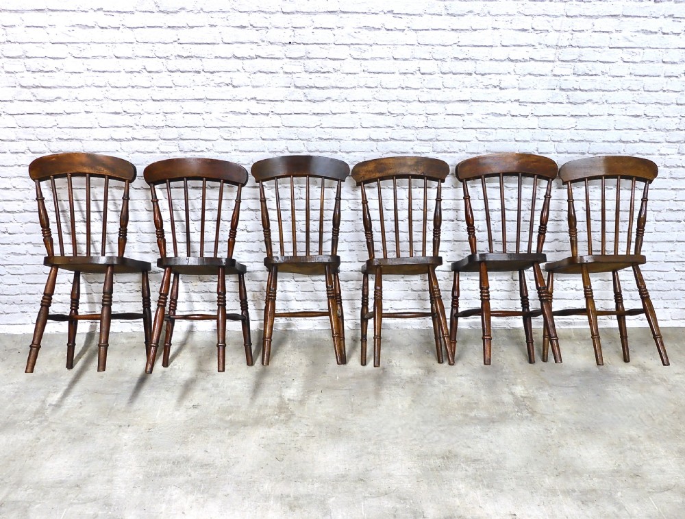 Windsor Kitchen Chairs x6 View IV