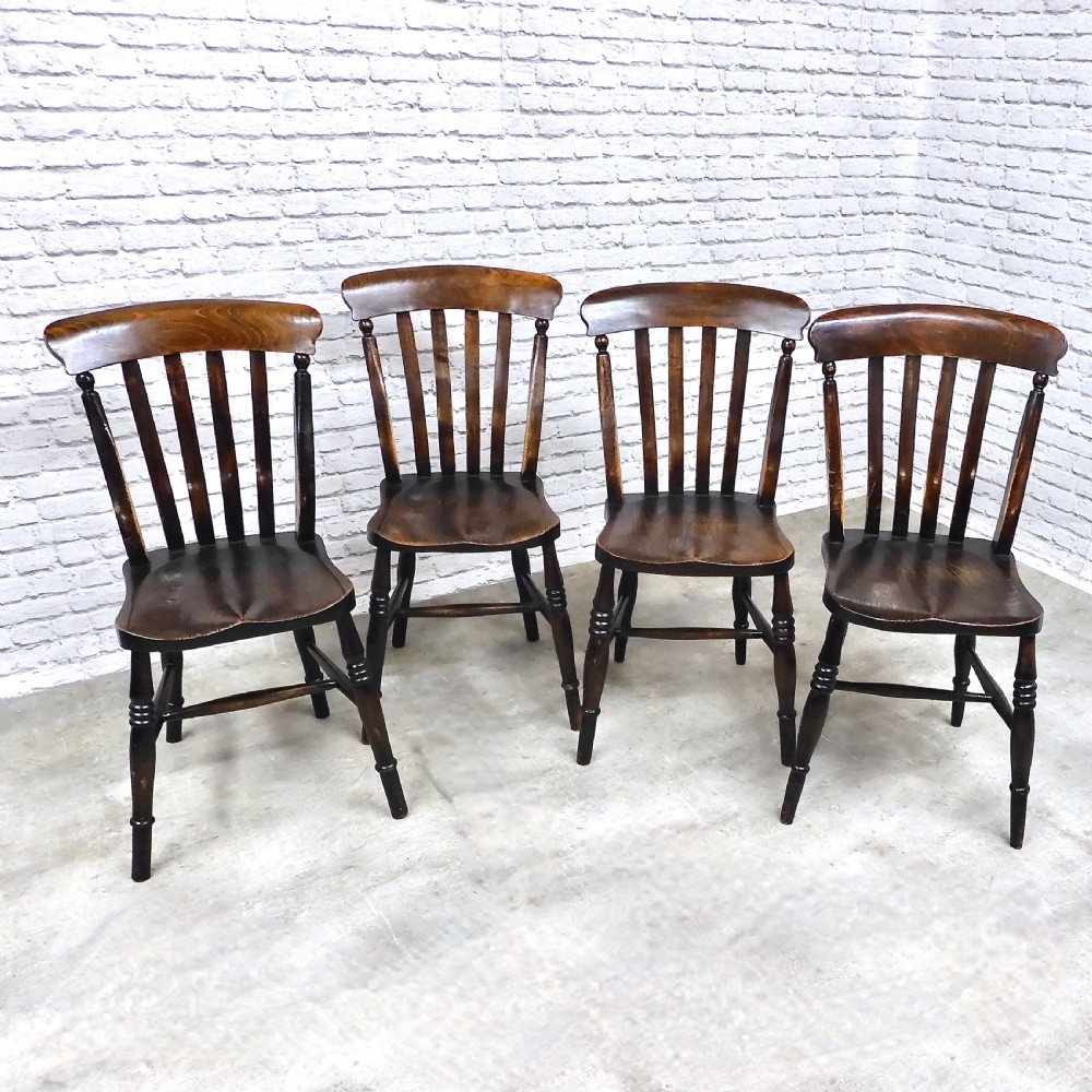 Set 4 Windsor Kitchen Chairs