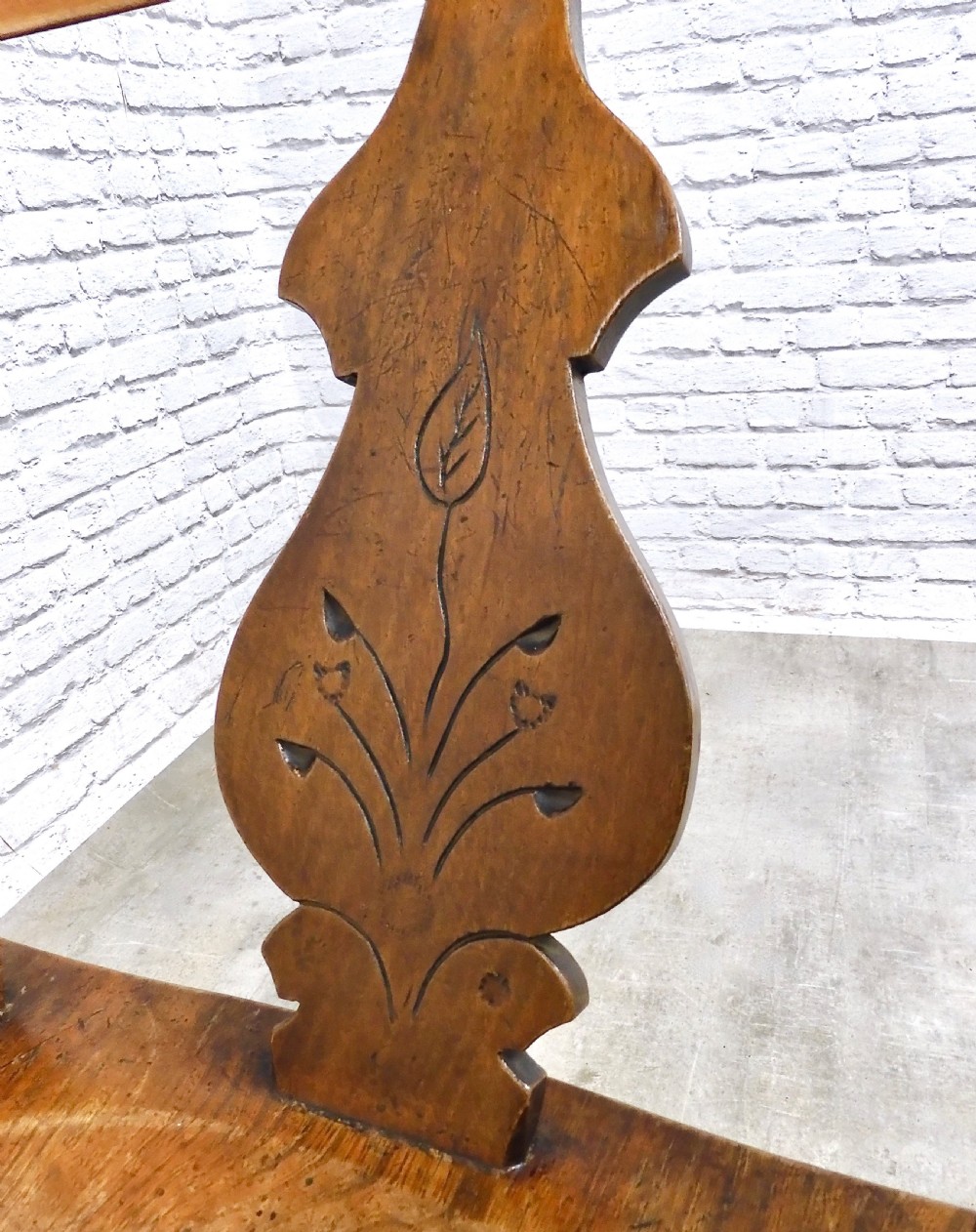 Set 4 Farmhouse Kitchen Chairs View V